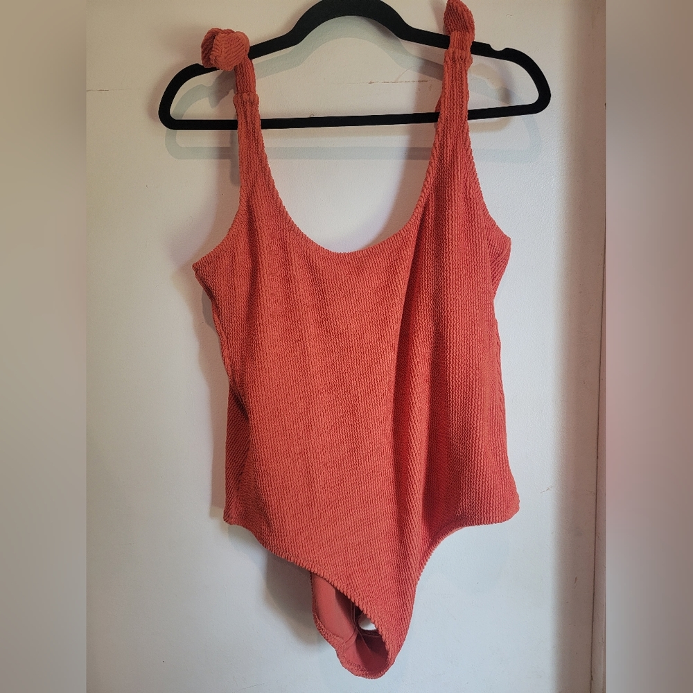 Orange Swim Suit